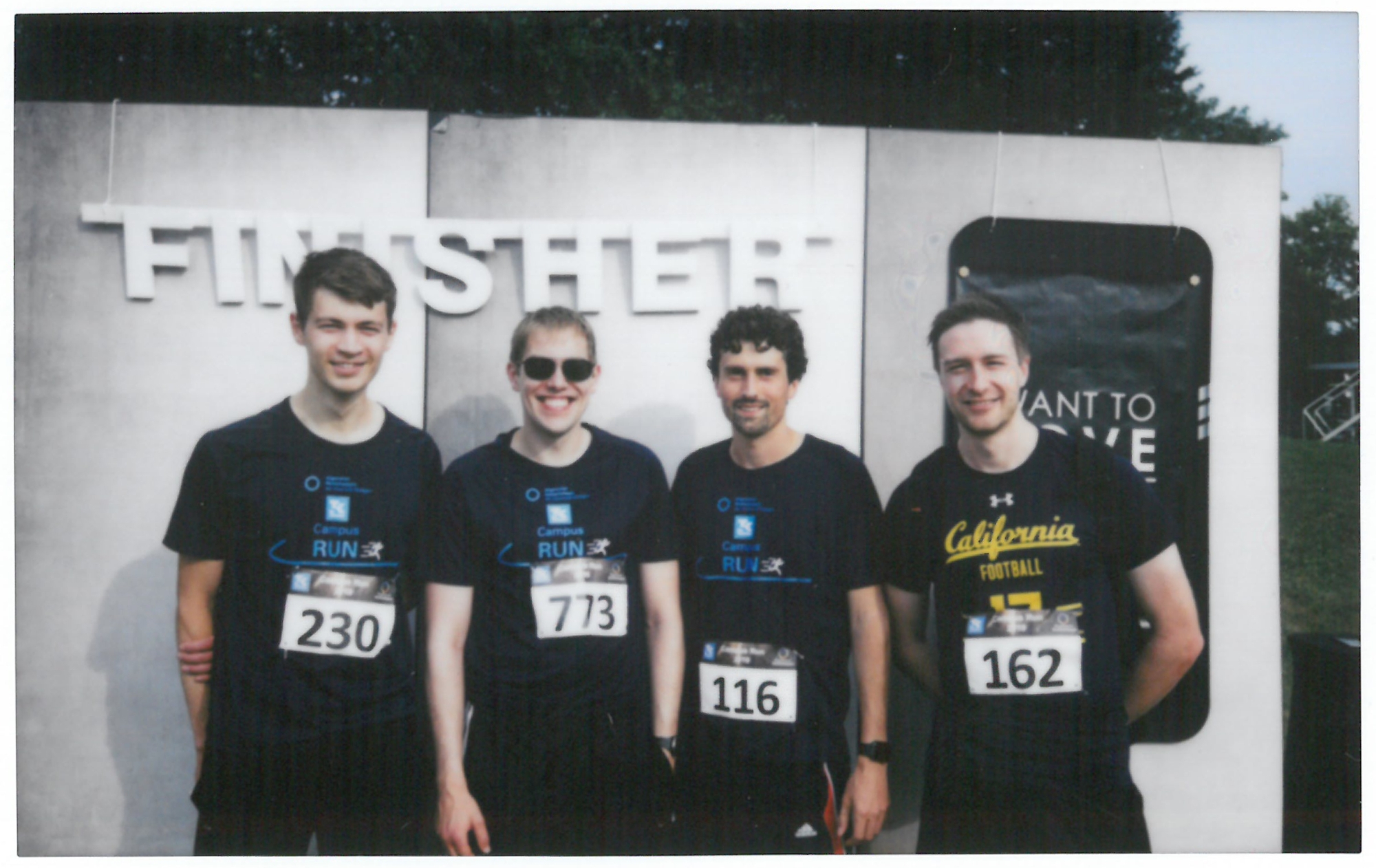 From left to right: Ephraim Fuchs, Matthias Stahl, Sebastian Cammerer, Sebastian Dörner